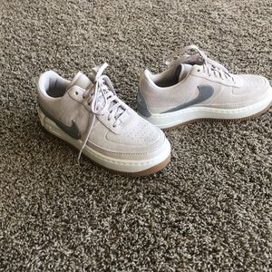 nike sand air force 1 jester sneakers